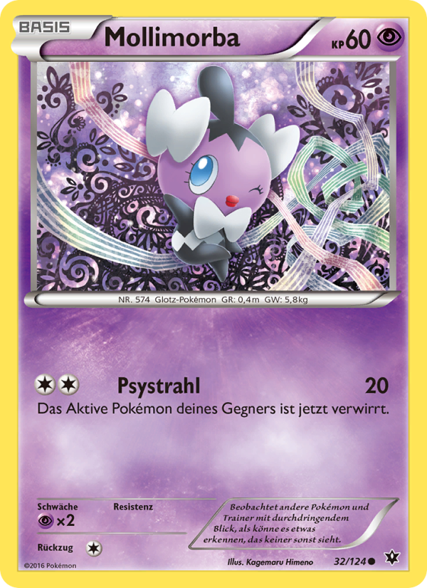 Mollimorba 32 — Fates Collide (German Pokémon TCG card)