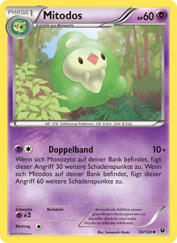 Mitodos 34 — Fates Collide (German Pokémon TCG card)