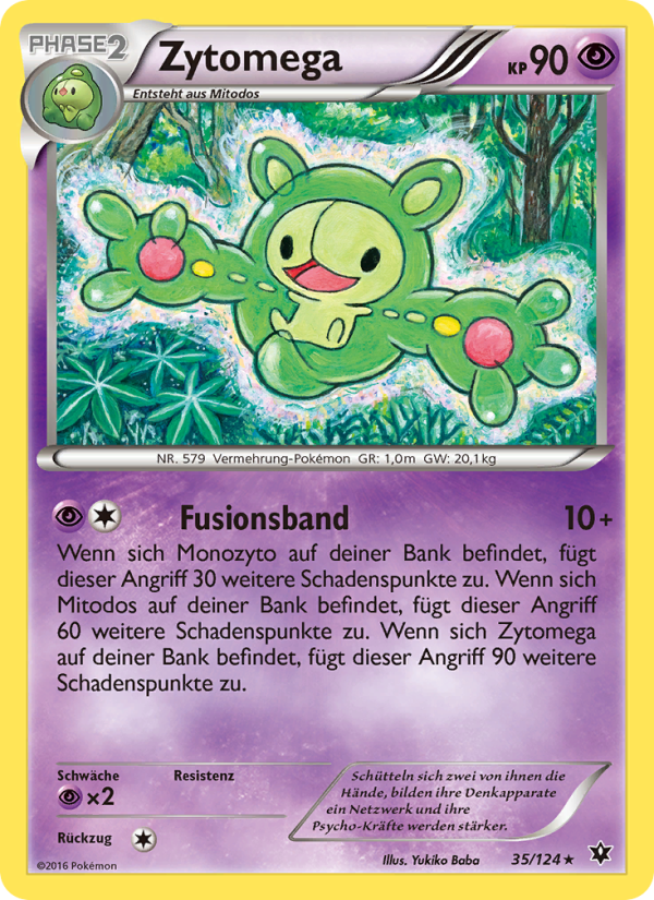 Zytomega 35 — Fates Collide (German Pokémon TCG card)