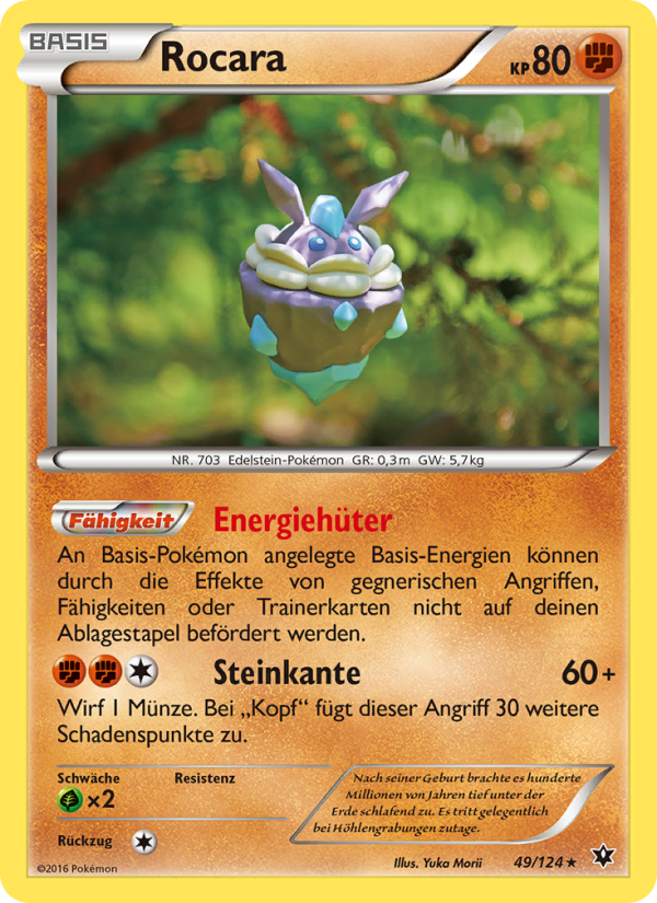 Rocara 49 — Fates Collide (German Pokémon TCG card)