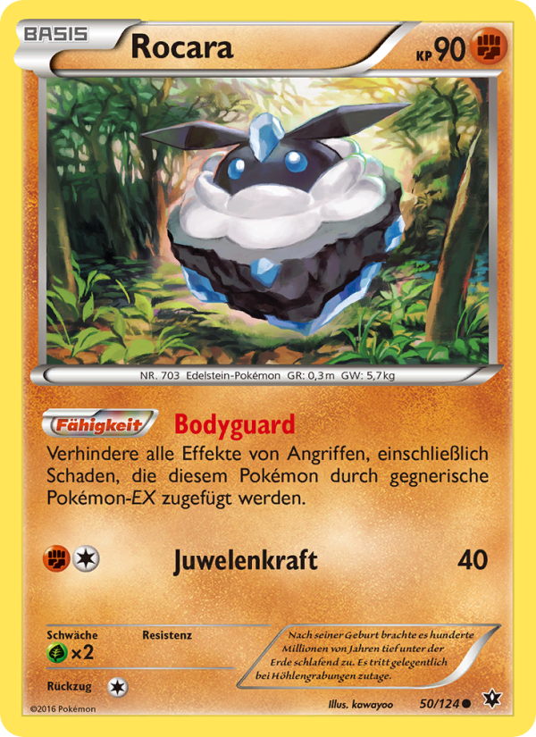 Rocara 50 — Fates Collide (German Pokémon TCG card)