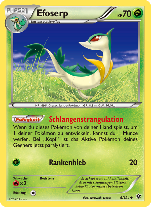Efoserp 6 — Fates Collide (German Pokémon TCG card)