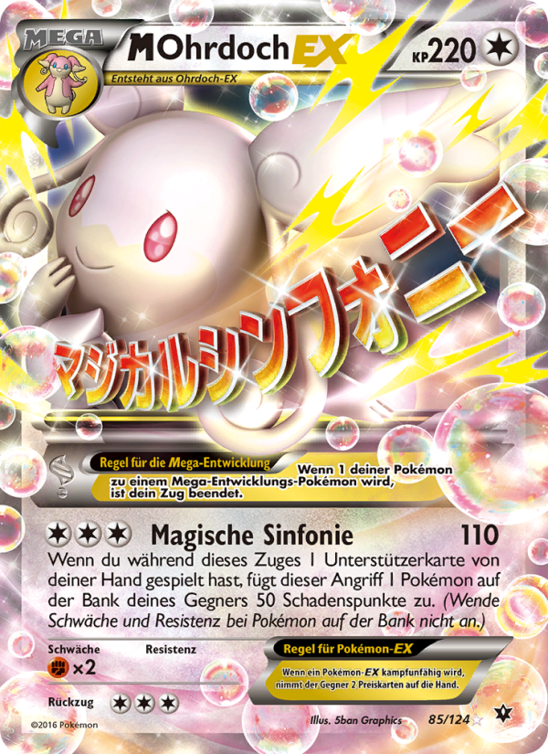 M-Ohrdoch EX 85 — Fates Collide (German Pokémon TCG card)