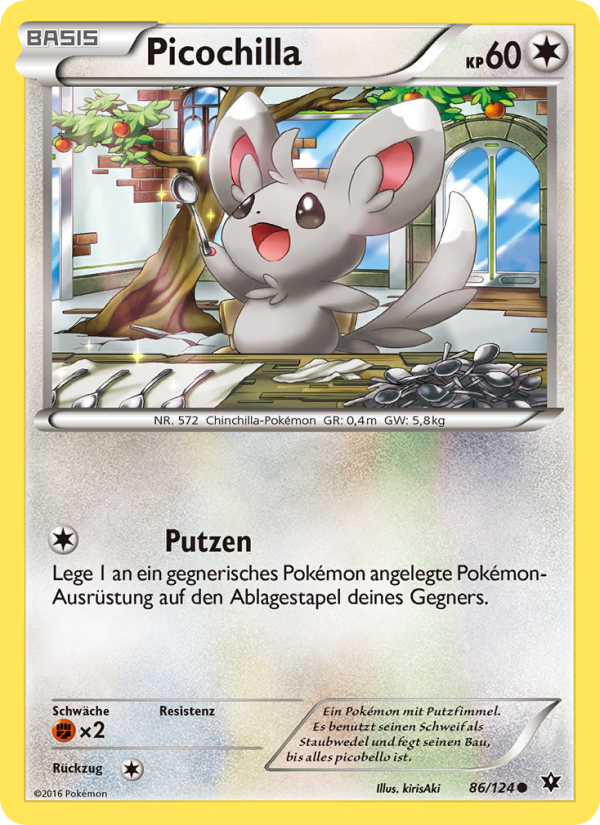Picochilla 86 — Fates Collide (German Pokémon TCG card)