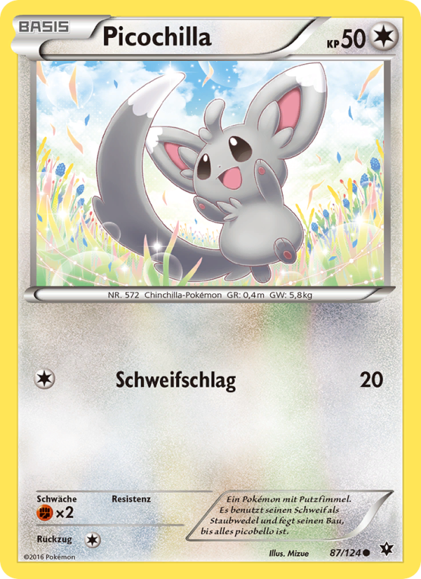 Picochilla 87 — Fates Collide (German Pokémon TCG card)