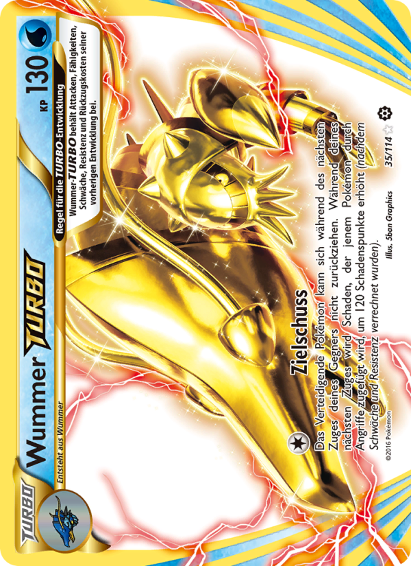 Wummer-TURBO 35 — Steam Siege (German Pokémon TCG card)