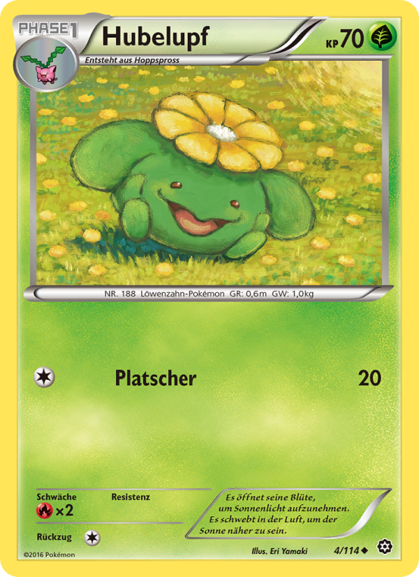 Hubelupf 4 — Steam Siege (German Pokémon TCG card)