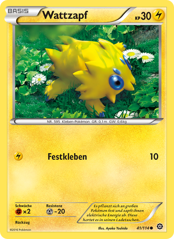 Wattzapf 41 — Steam Siege (German Pokémon TCG card)