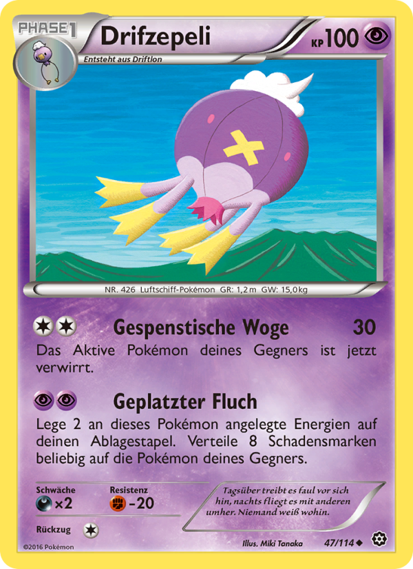 Drifzepeli 47 — Steam Siege (German Pokémon TCG card)