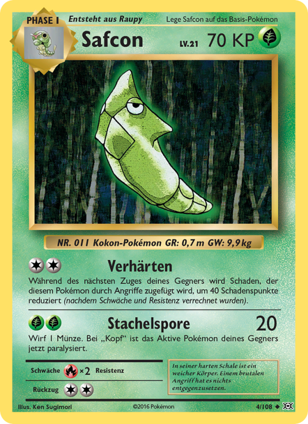 Safcon 4 — Evolutions (German Pokémon TCG card)