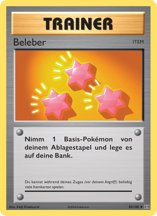 Beleber 85 — Evolutions (German Pokémon TCG card)