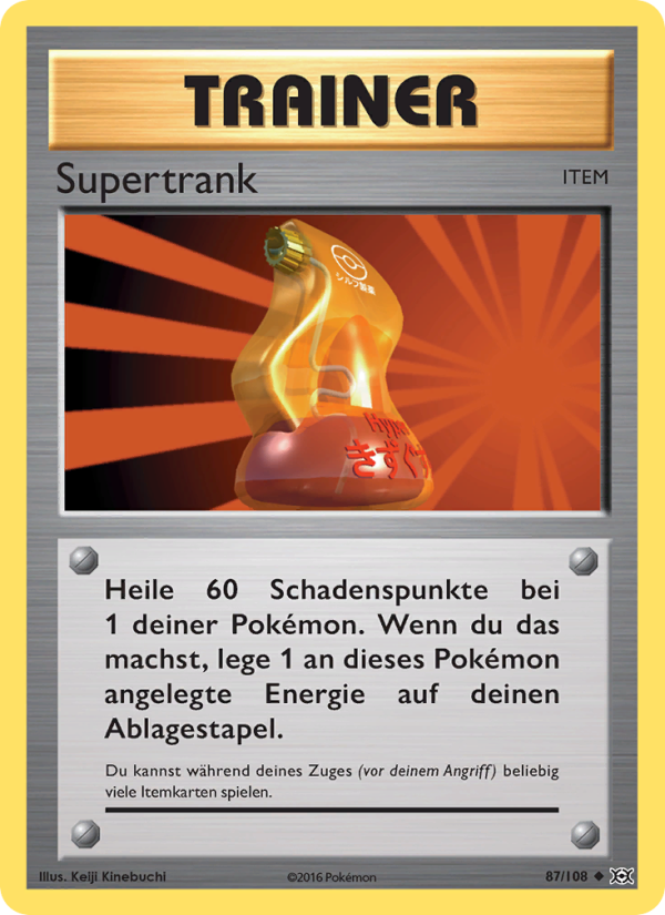 Supertrank 87 — Evolutions (German Pokémon TCG card)