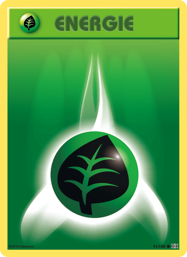 Pflanze-Energie 91 — Evolutions (German Pokémon TCG card)