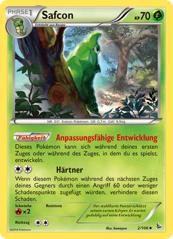 Safcon 2 — Flashfire (German Pokémon TCG card)