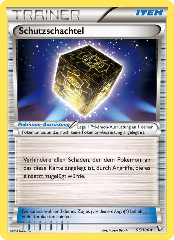 Schutzschachtel 95 — Flashfire (German Pokémon TCG card)