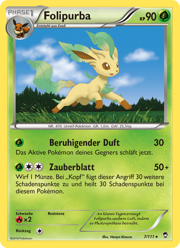 Folipurba 7 — Furious Fists (German Pokémon TCG card)