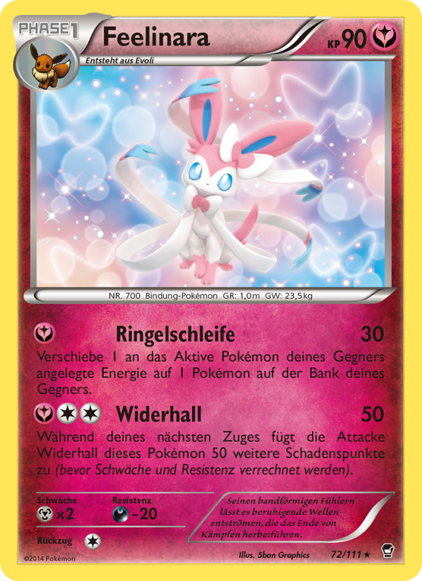 Feelinara 72 — Furious Fists (German Pokémon TCG card)