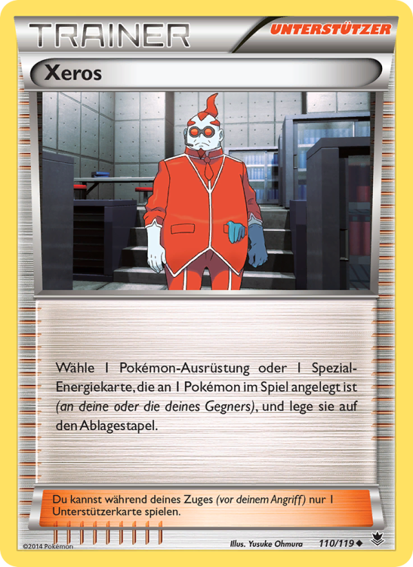 Xeros 110 — Phantom Forces (German Pokémon TCG card)