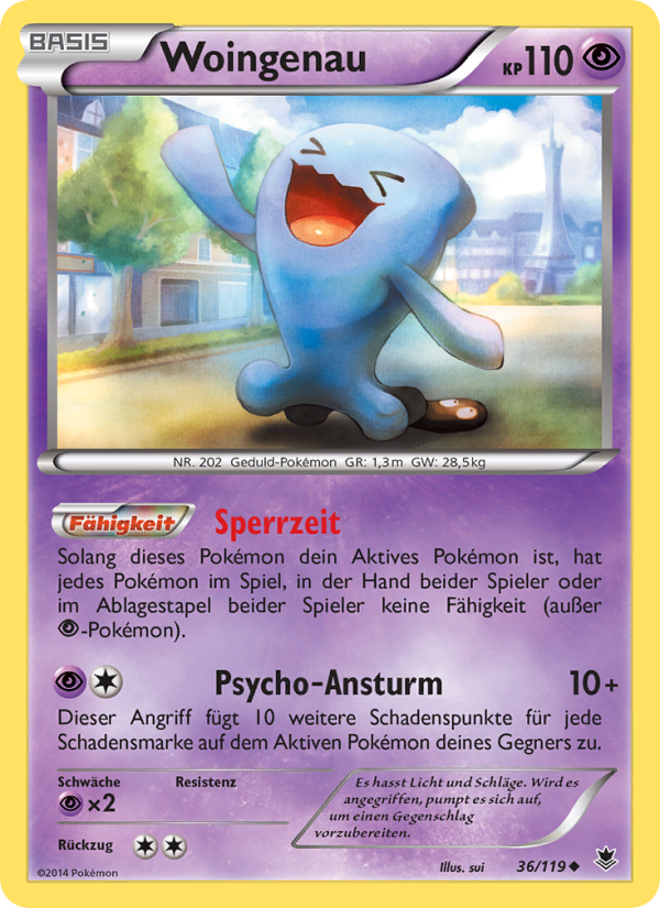 Woingenau 36 — Phantom Forces (German Pokémon TCG card)