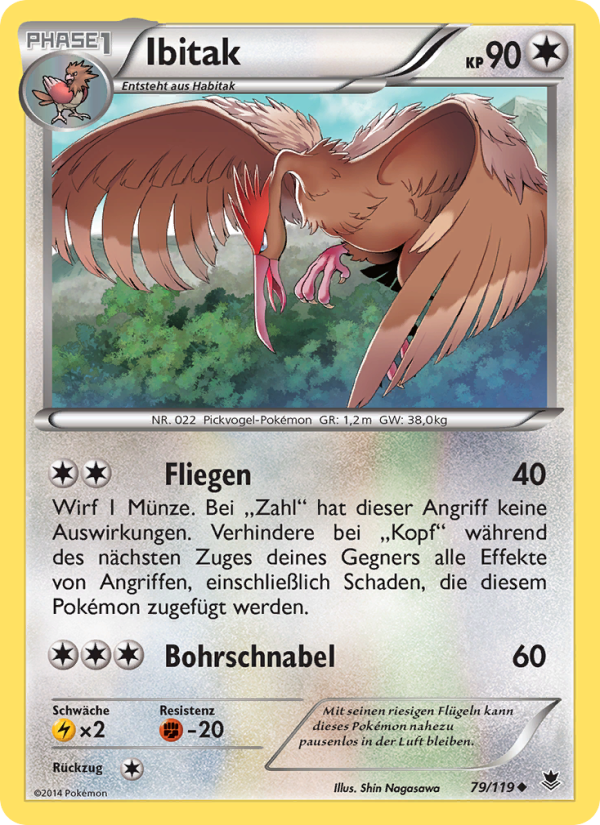 Ibitak 79 — Phantom Forces (German Pokémon TCG card)