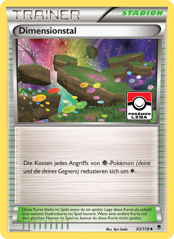 Dimensionstal 93 — Phantom Forces (German Pokémon TCG card)