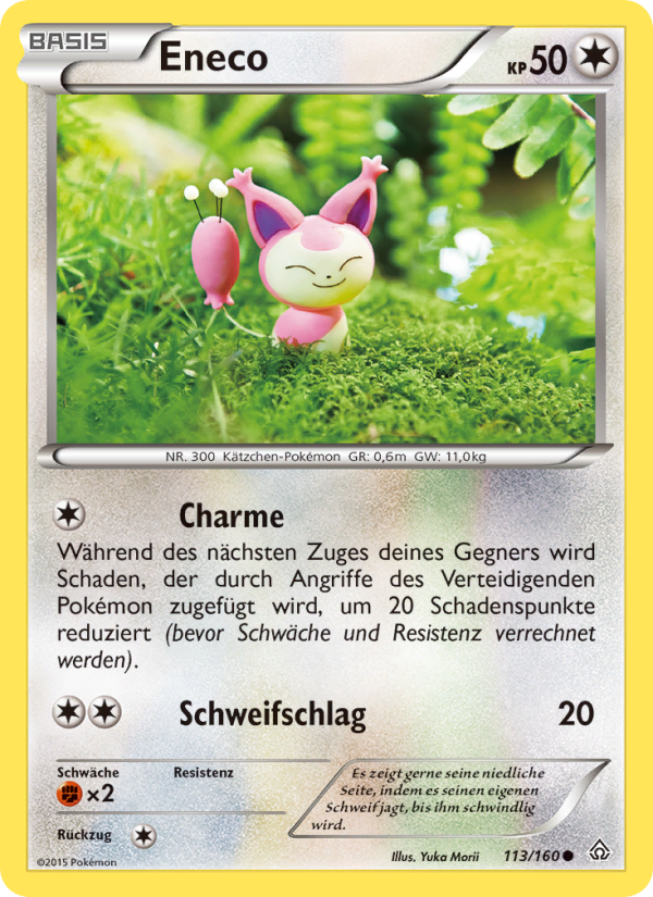 Eneco 113 — Primal Clash (German Pokémon TCG card)
