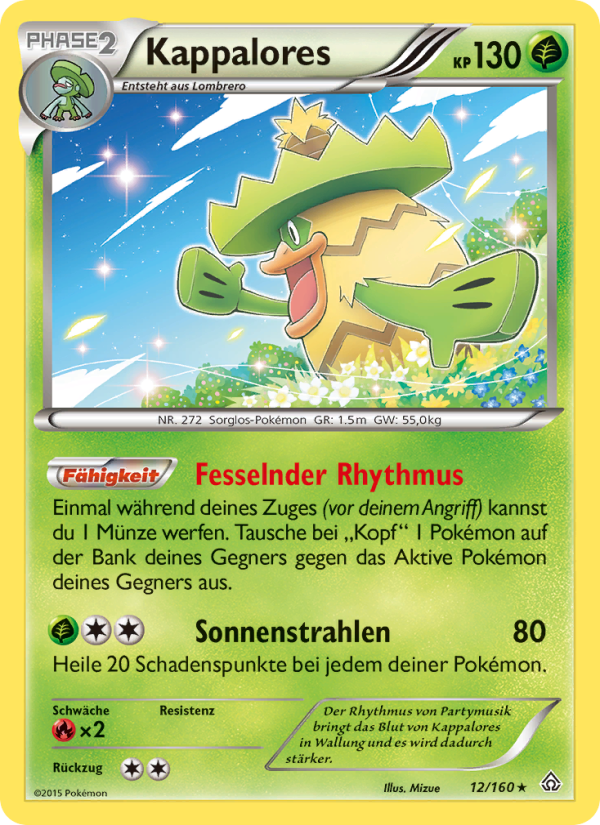 Kappalores 12 — Primal Clash (German Pokémon TCG card)