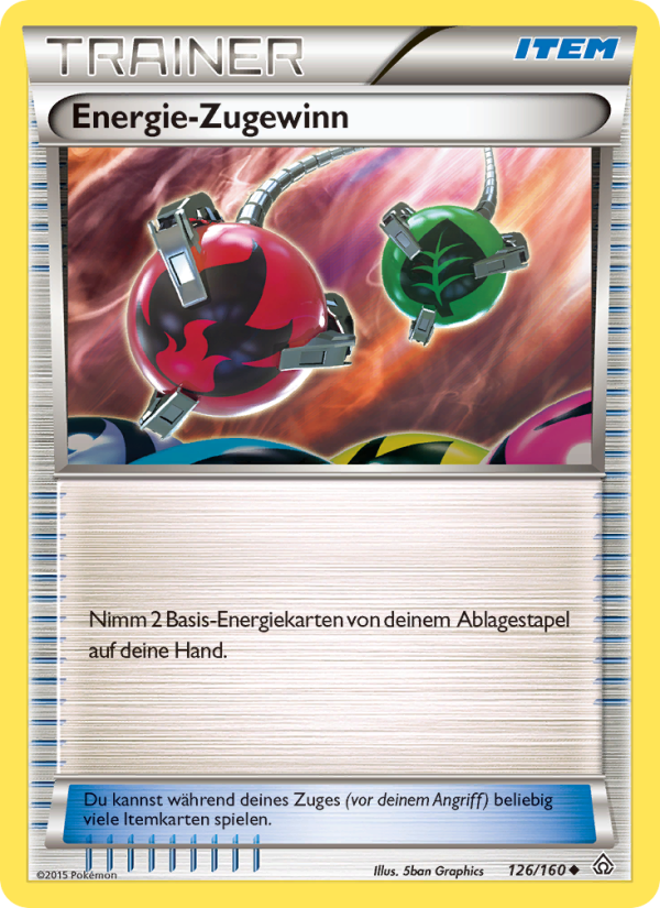 EnergieZugewinn 126 — Primal Clash (German Pokémon TCG card)