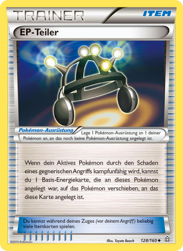 EPTeiler 128 — Primal Clash (German Pokémon TCG card)