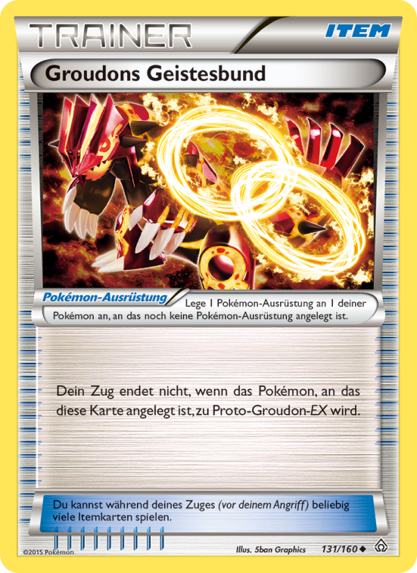 Groudons Geistesbund 131 — Primal Clash (German Pokémon TCG card)