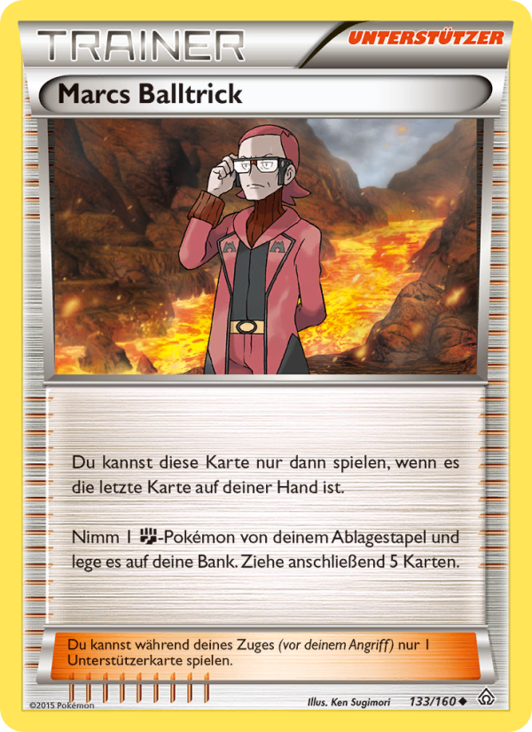 Marcs Balltrick 133 — Primal Clash (German Pokémon TCG card)