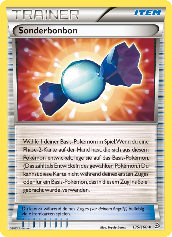 Sonderbonbon 135 — Primal Clash (German Pokémon TCG card)