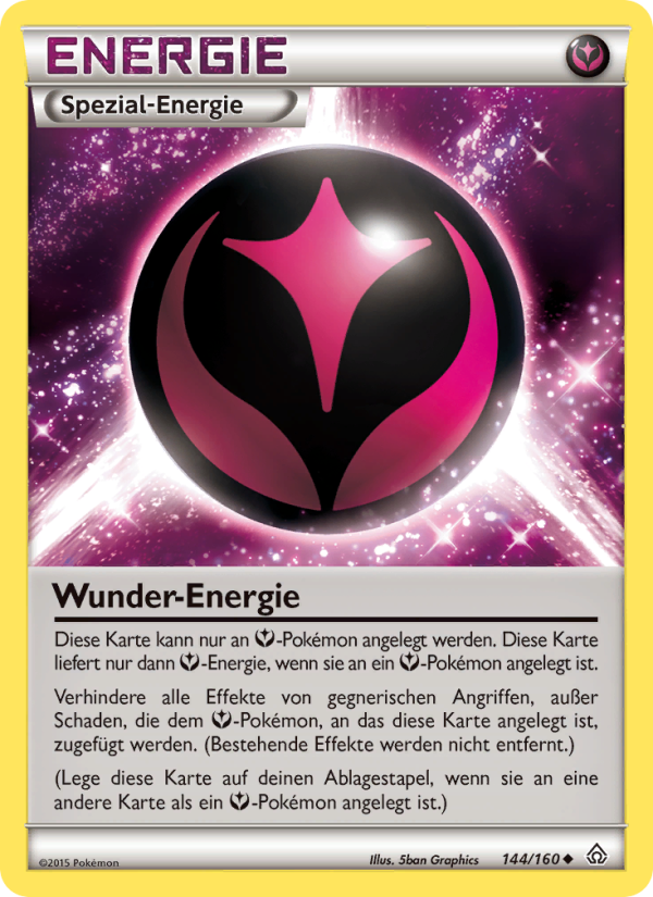 WunderEnergie 144 — Primal Clash (German Pokémon TCG card)
