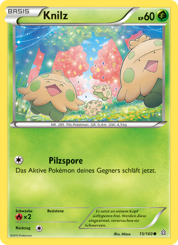 Knilz 15 — Primal Clash (German Pokémon TCG card)