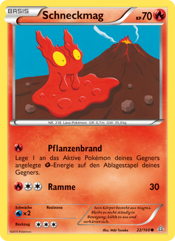 Schneckmag 22 — Primal Clash (German Pokémon TCG card)