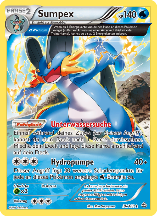 Sumpex 36 — Primal Clash (German Pokémon TCG card)