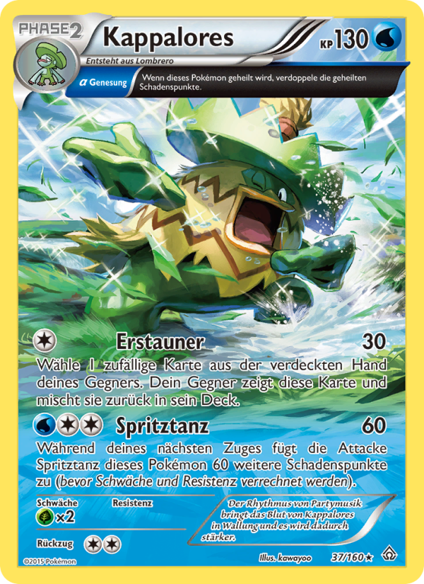 Kappalores 37 — Primal Clash (German Pokémon TCG card)