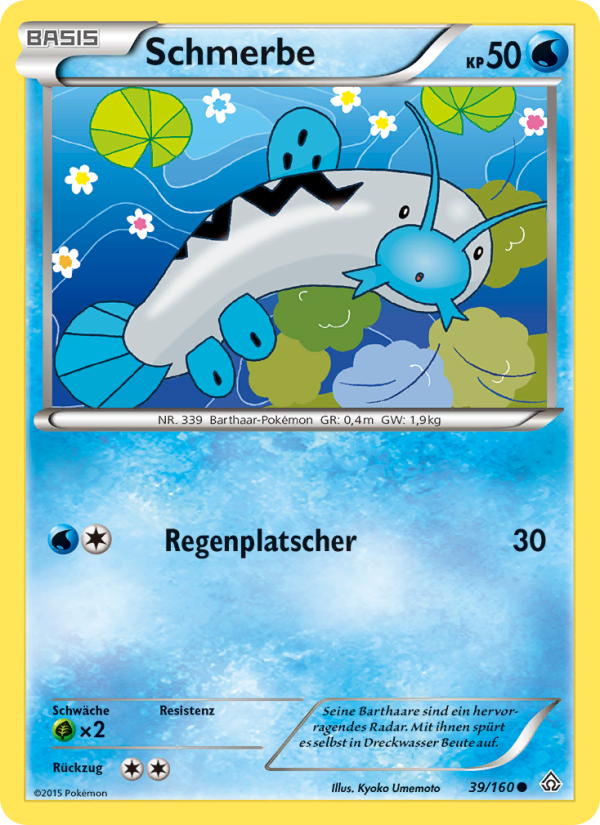 Schmerbe 39 — Primal Clash (German Pokémon TCG card)