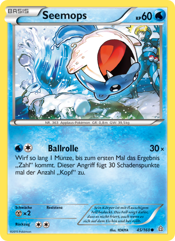 Seemops 45 — Primal Clash (German Pokémon TCG card)
