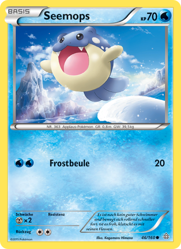 Seemops 46 — Primal Clash (German Pokémon TCG card)
