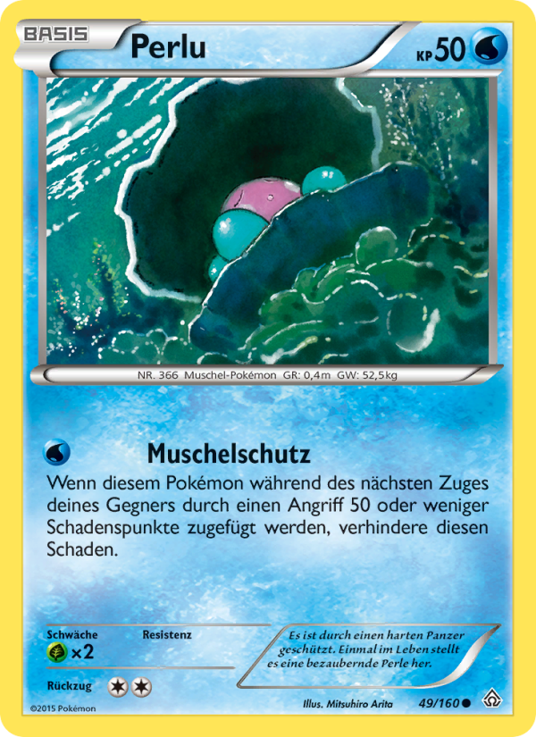Perlu 49 — Primal Clash (German Pokémon TCG card)