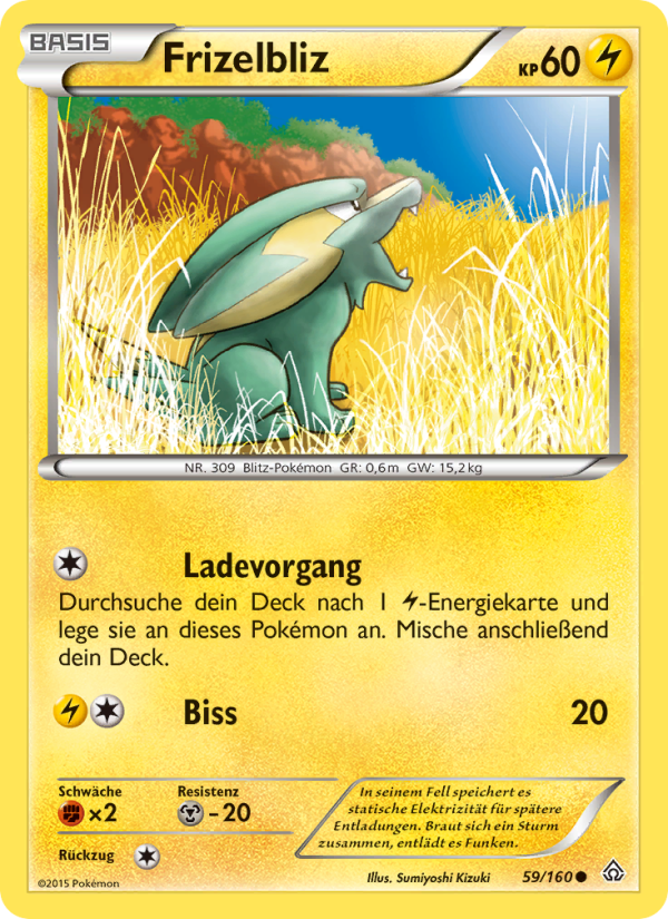 Frizelbliz 59 — Primal Clash (German Pokémon TCG card)