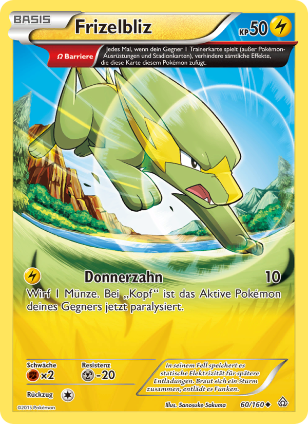 Frizelbliz 60 — Primal Clash (German Pokémon TCG card)