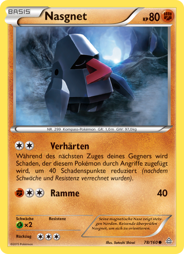 Nasgnet 78 — Primal Clash (German Pokémon TCG card)