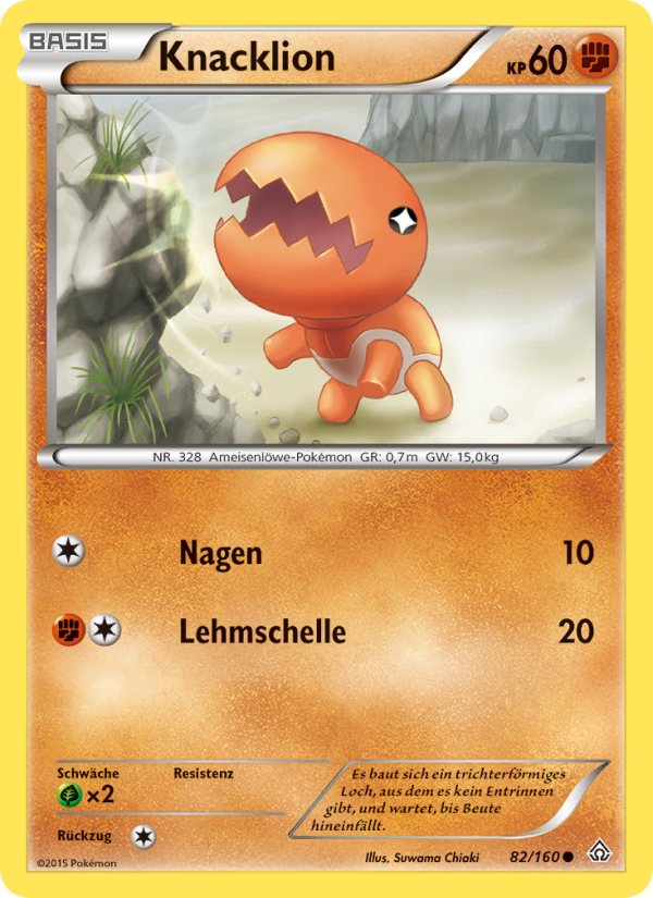 Knacklion 82 — Primal Clash (German Pokémon TCG card)