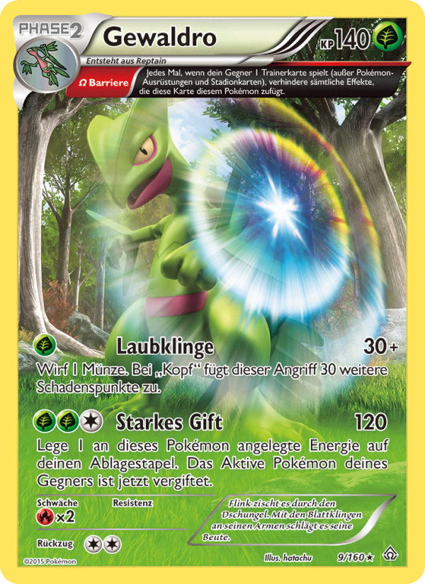 Gewaldro 9 — Primal Clash (German Pokémon TCG card)