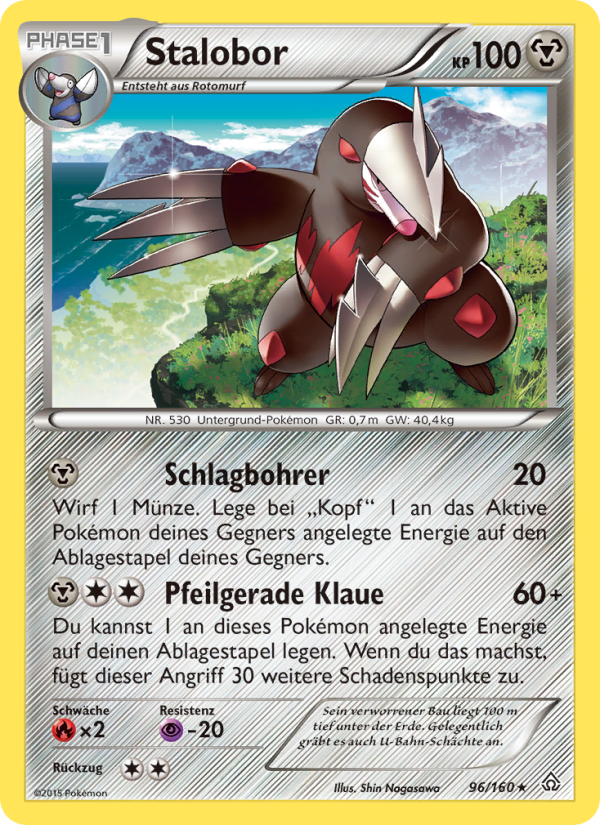 Stalobor 96 — Primal Clash (German Pokémon TCG card)