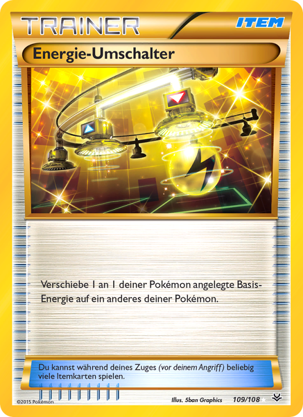 EnergieUmschalter 109 — Roaring Skies (German Pokémon TCG card)