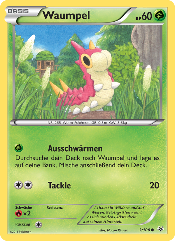 Waumpel 3 — Roaring Skies (German Pokémon TCG card)