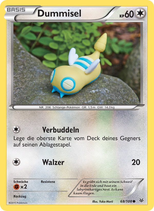 Dummisel 68 — Roaring Skies (German Pokémon TCG card)